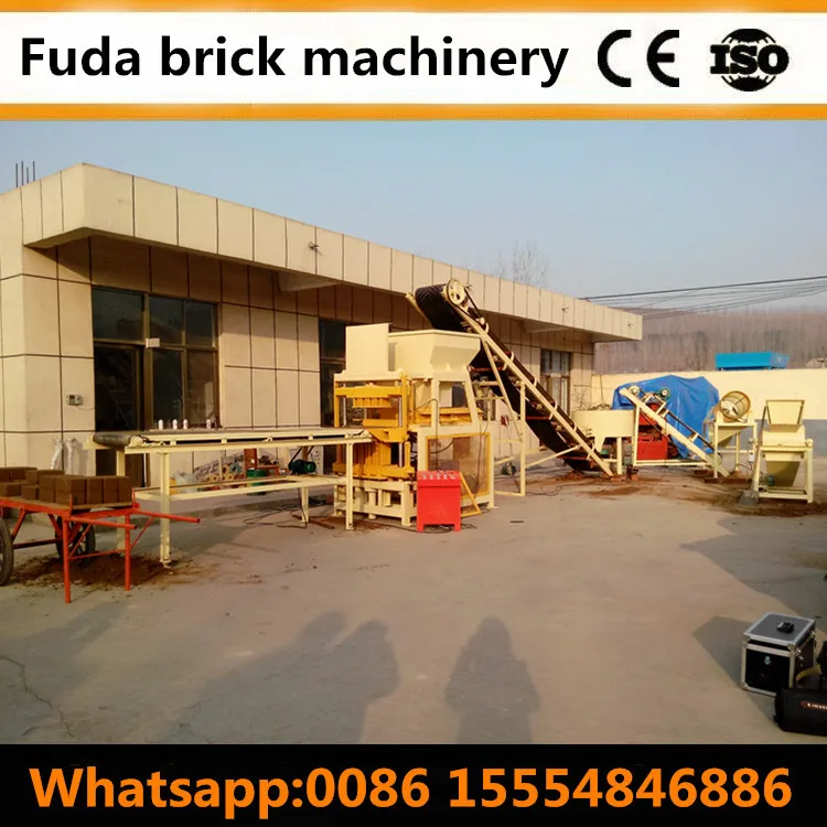 FD4-10 Clay Innovative Construction Equipment Earth Brock Machine