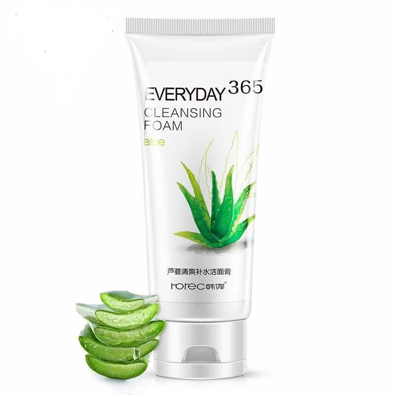 refresh and moisture aloe vera foam cleanser