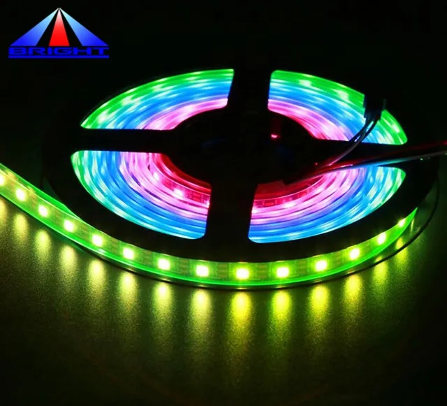 Digital WS2801 WS2811 WS2812 WS2812b WS2813 Sk6812 5v 220v Rgbw Red High Density 3528 Addressable Dmx Rgb Led Strip 5050 12v