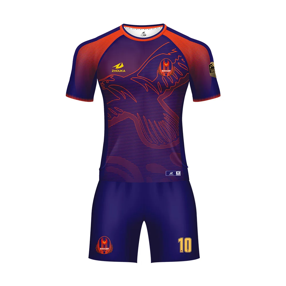 Diseñe su propia ropa de entrenamiento físico Camiseta de fútbol