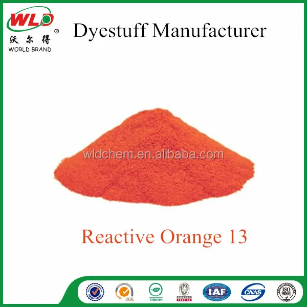 Carpet Dye Reactive Orange 13 Reactive Orange P-2R Natural Dyestuff