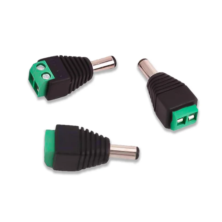 5 5x2 1 мм 12 в Штекерный и гнездовой разъем питания постоянного тока для светодиодной