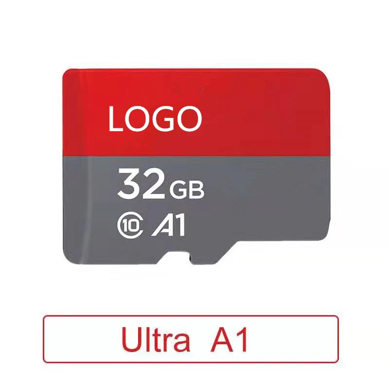
Пользовательский логотип 16GB/32GB/64GB/128GB/256GB Хорошее качество SD флэш-карта памяти TF 