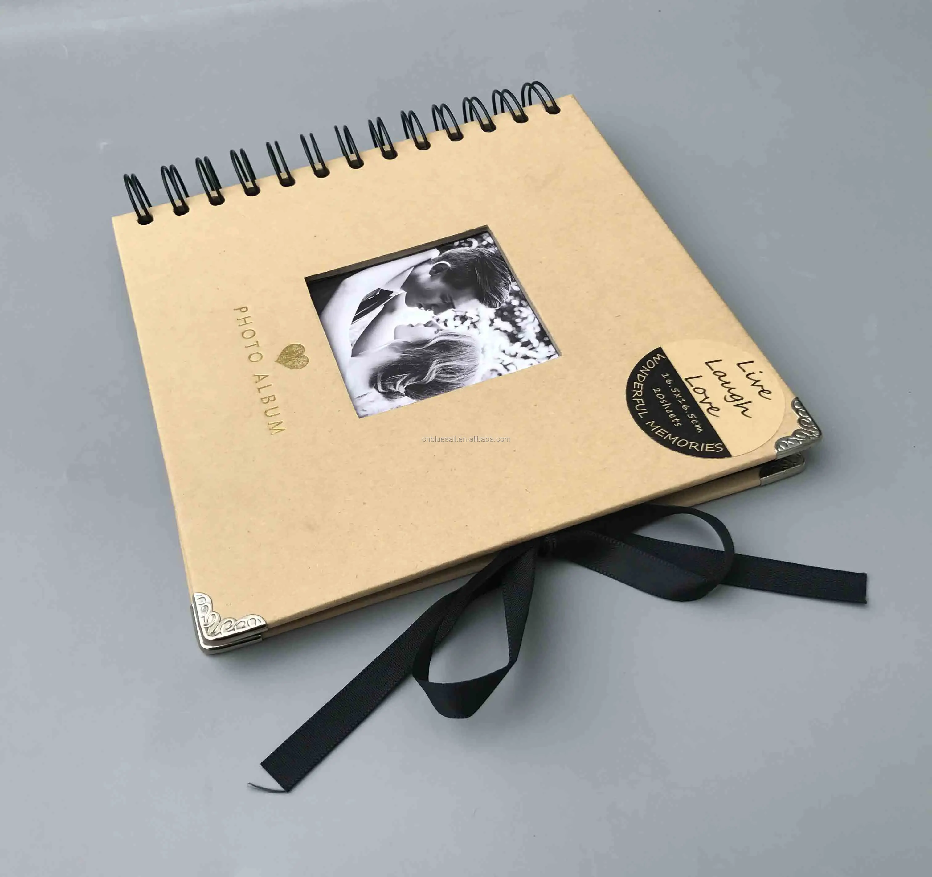 mini scrapbook, 16.5x16.5cm 20 sheets photo