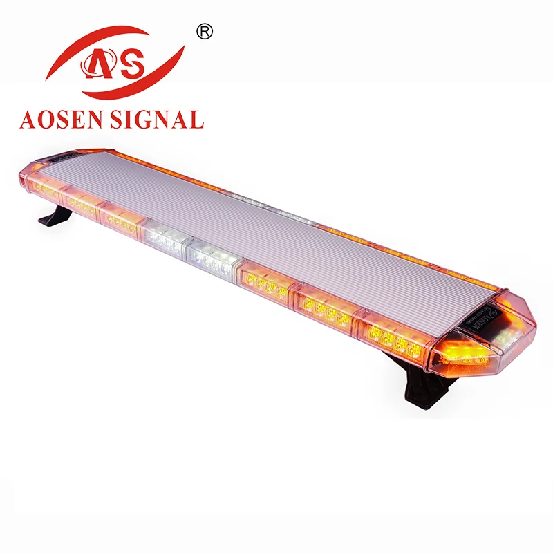CE R65 LED Emergency Warning Strobe Light bar Amber