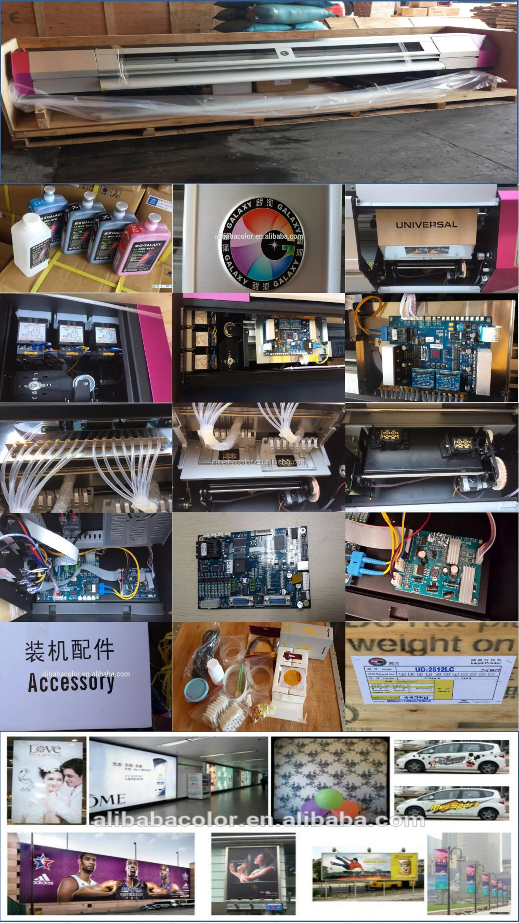 Digital Stable Dx5 Head Factory Price Large Format 6Ft 8Ft 10Ft Eco Solvent Printer Plotter Flex Digital Printing Machine