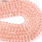 Loose Rondelle Beads Wholesale Loose Glass Rondelle Jewelry Amber Chinese Beads Crystal Beads For Jewelry Making