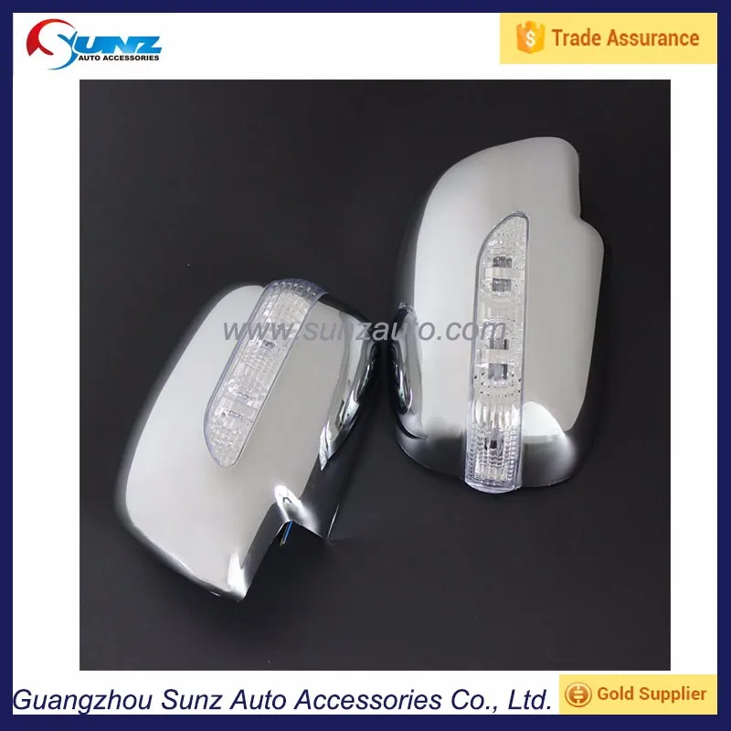 VIGO/FORTUNE/INNOVA 2012 - 2014 DOOR MIRROR COVER CHROMED Mirror Cover With Light Car Accessories