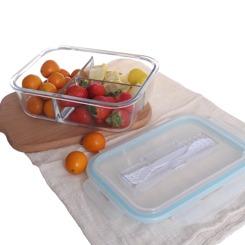 Buy Wholesale China Fruit Vegetable Salad Bowl Lunch Box Lager Food  Container With Fork And Spoon & Salad Bowl,lunch Box,picnic,packaging Box  at USD 4.304