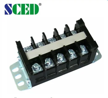 14.00mm Panel Mount Electrical Terminal Block,600v 40a Pcb Barrier ...