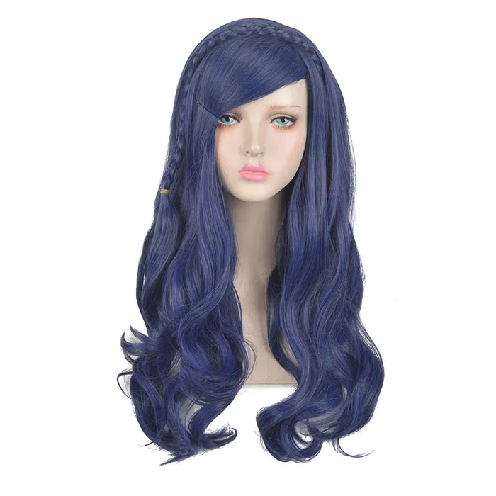 blue long wig for sale