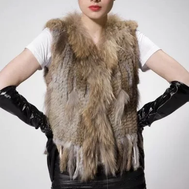 complexiteit Christchurch verbannen Winter Mode Echt Bont Vest 100% Echt Konijnenbont Gebreide Gilet Voor  Vrouwen - Buy Bont Gilet Meisjes,Knit Rabbit Fur Vest,100% Echt Bont Gilet  Product on Alibaba.com