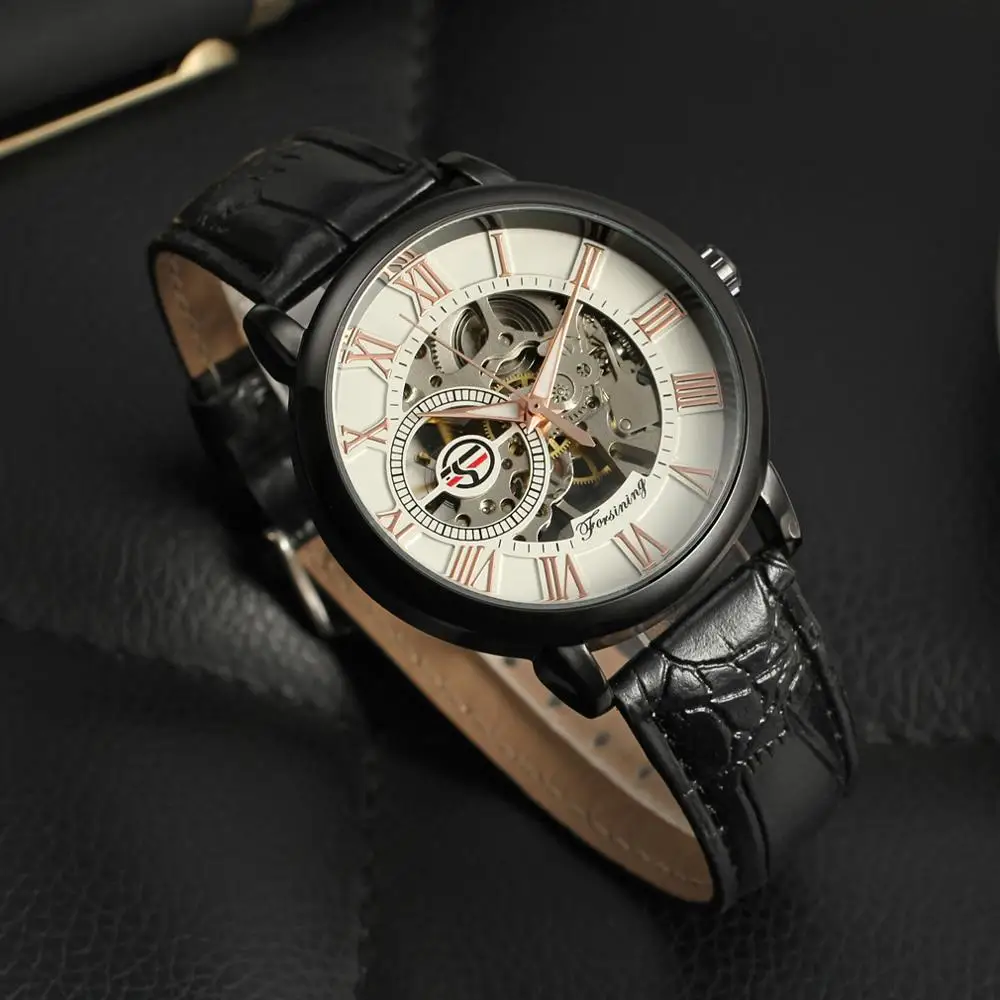 Forsining Custom logo Watch Mechanical Build Your Brand New Fashion Men 2023 for Sale