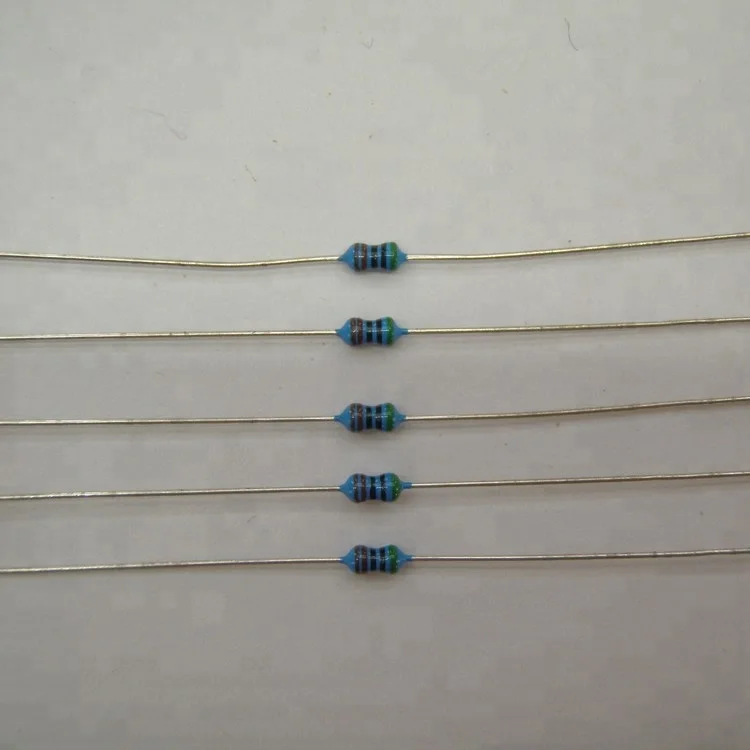 10 PEZZI DI RESISTENZE IN OSSIDO METALLICO 1 KOhm 2W 2 WATT 5% RESI - Foto 4