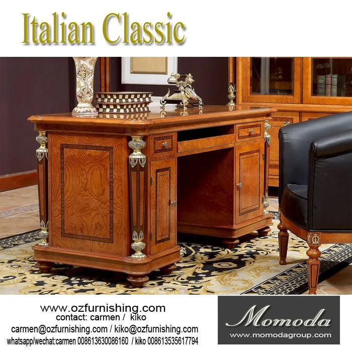 Yb29 Luxury European Style Antique President Home Office Furniture Set
