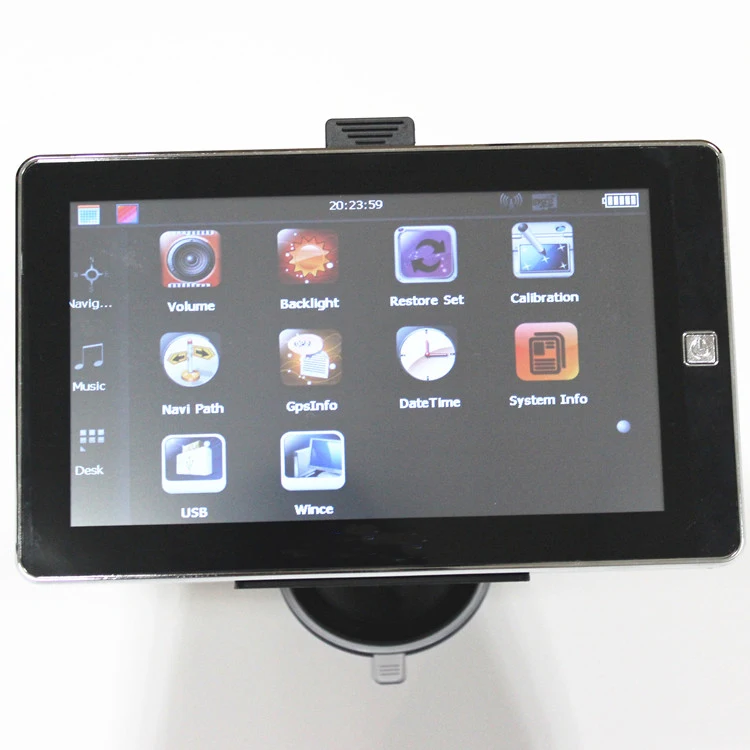 7inch HD CE GPS Navigation 84h 3 With 128MB 8Gb Free Map Update for Pioneer