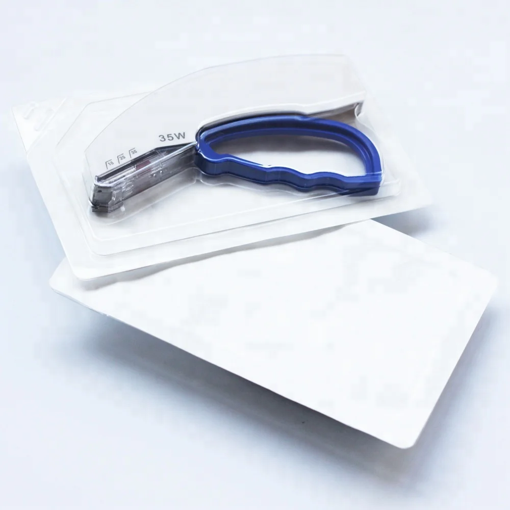 Medical Disposable Absorbable 35r 35w Skin Wound Stapler