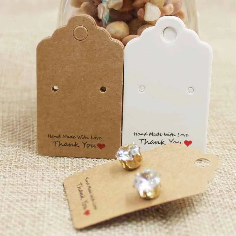 Custom Logo Printed Plain White Earring Cards For Jewelry Buy Earring Cards For Jewelry Earring Display Cards Earring Card With Logo Product On Alibaba Com