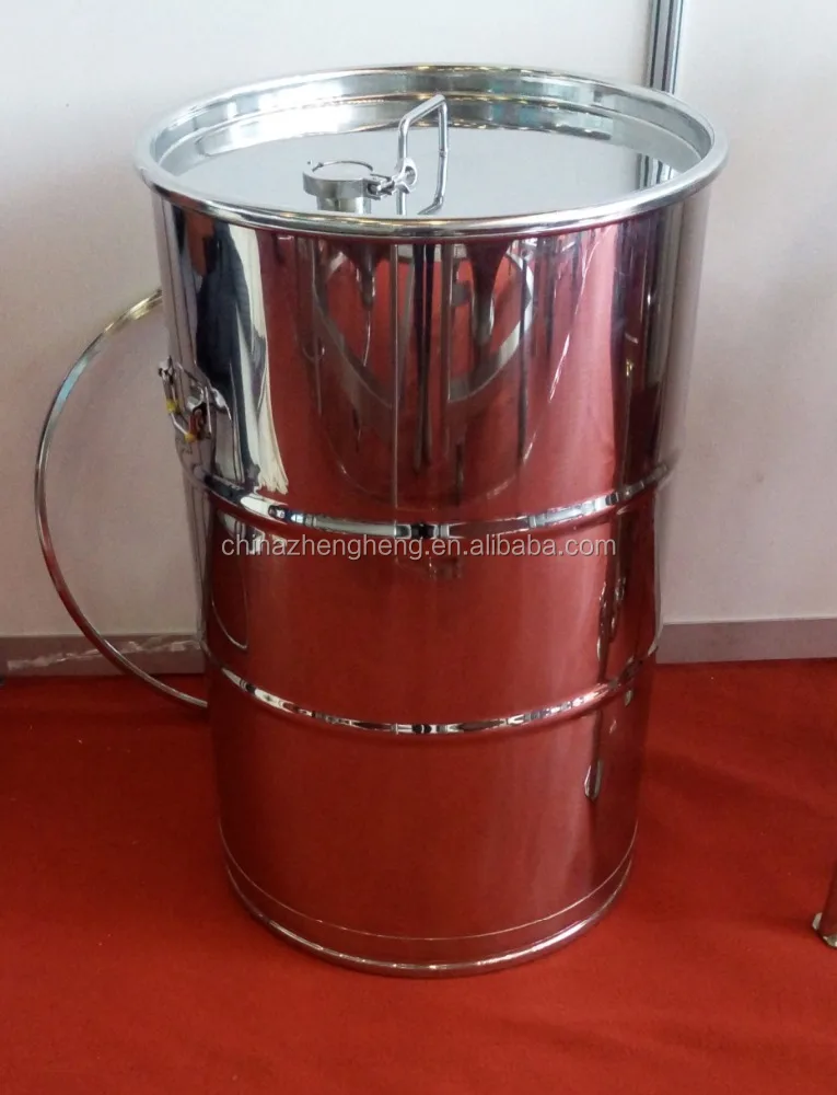 usa customize stainless steel drum with tap/stainless steel drum
