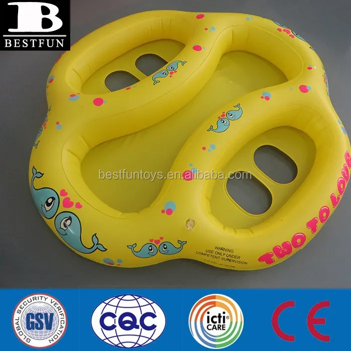 Trade Shop - Salvagente Galleggiante Gonfiabile Con Testa Animali Buffi Per Bambini 3-6 Anni 36405