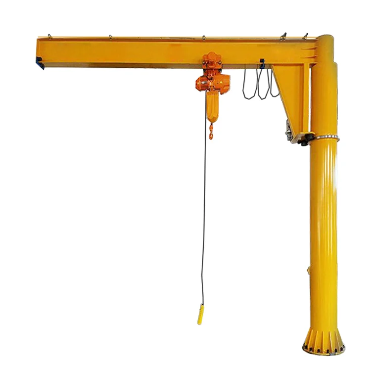 China Factory YUNTIAN 1 Ton 2Ton 3ton 5Ton Wholesale Slewing Cantilever Jib Crane Chain Hoist 500kg Electric Jib Cranes