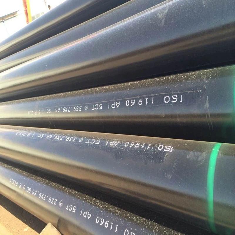 API API 5L 5CT J55 K55 N80 L80 P110 Casing Tube  ISO Standard Seamless Steel Tubes Oil Water Well Pipe Well Casing for Oil Field