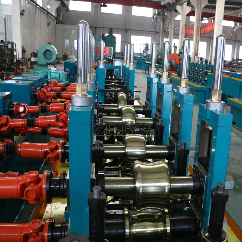 Линия по производству сварных стальных труб Радиаторы производственная линия машина для испытания
