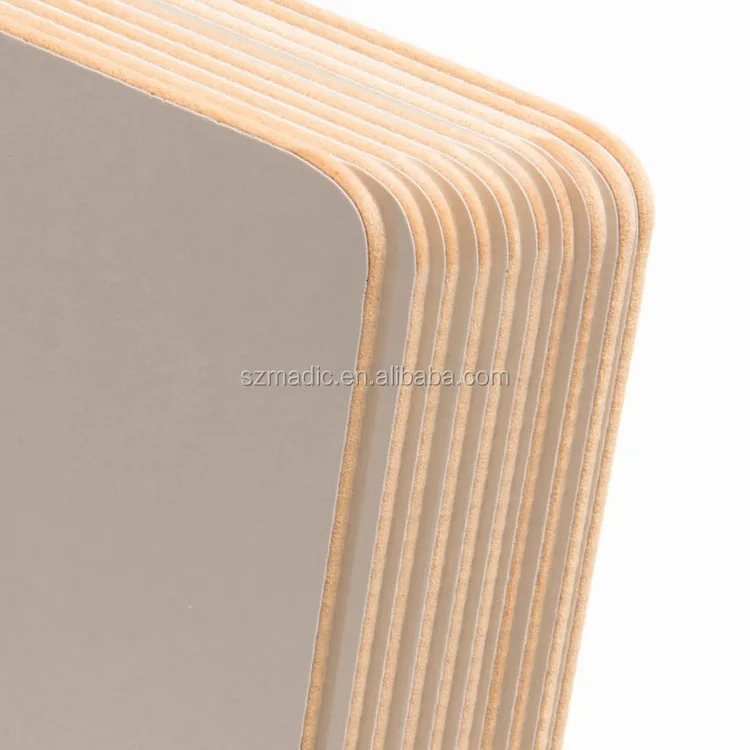 Non Magnetic 9 X 12 Inches Dry Erase White Learning Lapboard for Students or Kids