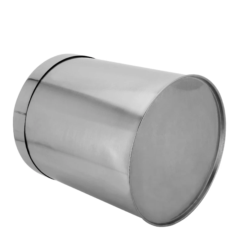 
 Мусорный бак из нержавеющей стали для ванной комнаты отеля мусора мусорное ведро отходов, металлическая корзина  