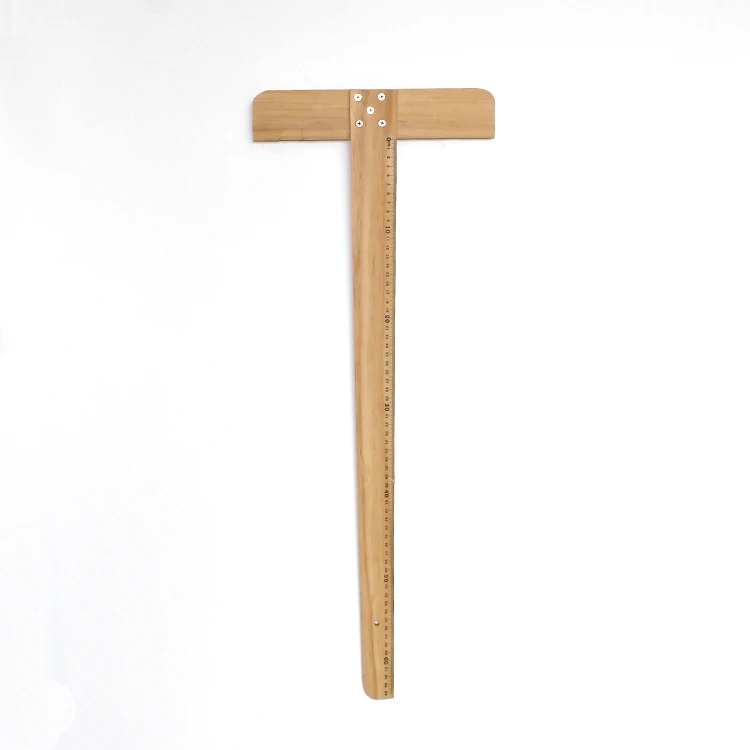 WT-60 деревянная чертежная линейка 60