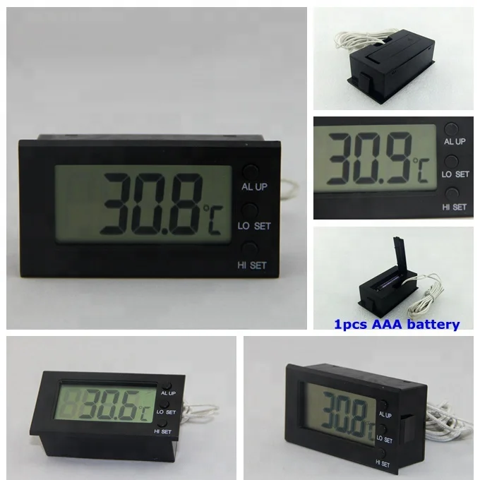 Digital Cold Room Thermometer with High Low Alarm Function