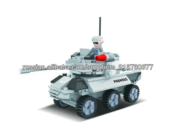 COGO серия армии пластмассовый конструктор маленького