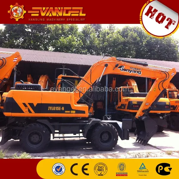 China JONYANG 21 Ton Hydraulic Wheel Excavator JY621E on Hot Sale