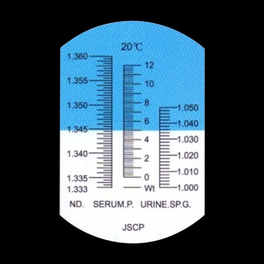 Wrestling Refractometer - Human Urine Scale - Urine Specific Gravity -  MISCO Digital Refractometer