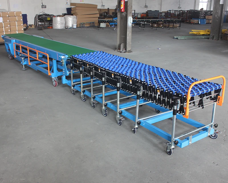 Truck Loading and Unloading Conveyor Belt