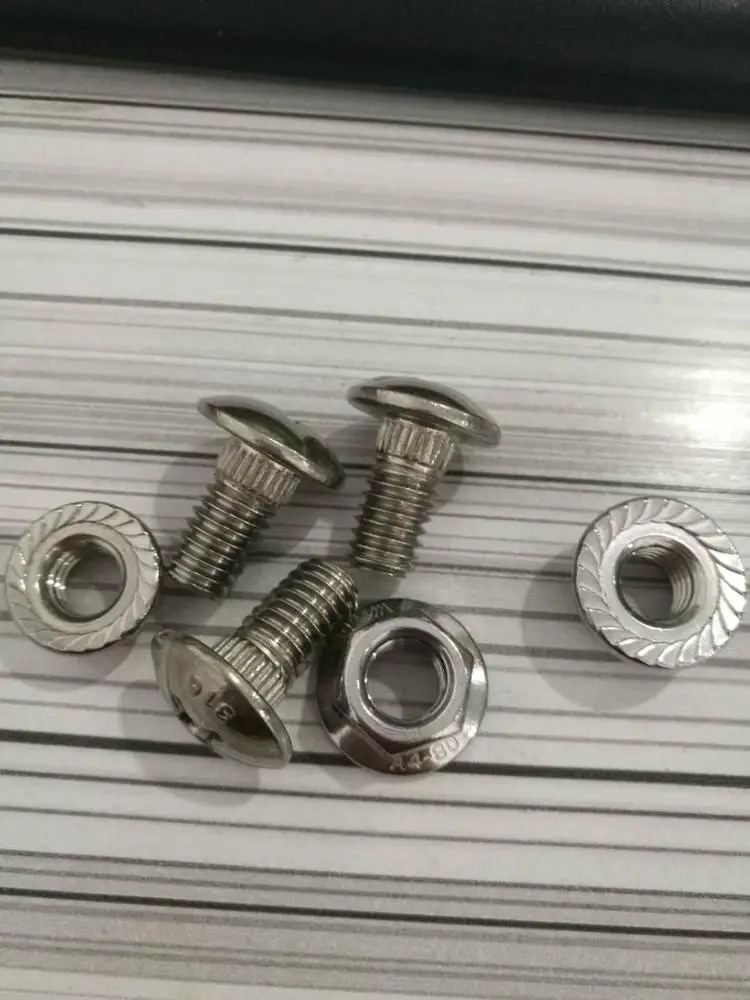 SUS304 M7 Stainless Locking Flange Nut