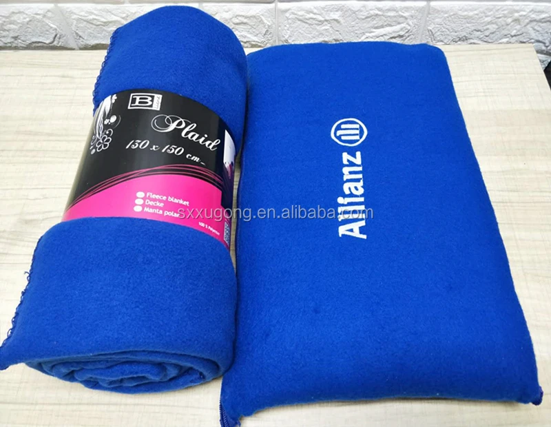 Portable Soft Fleece Material Travel Pillow Blanket With Embroidery Logo Buy Travel Pillow Blanket Product On Alibaba Com