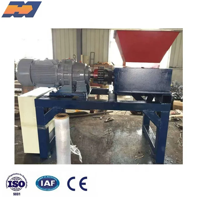Plastic Bottle Crushing Machine Small Plastic Shredder Mini Plastic Shredder