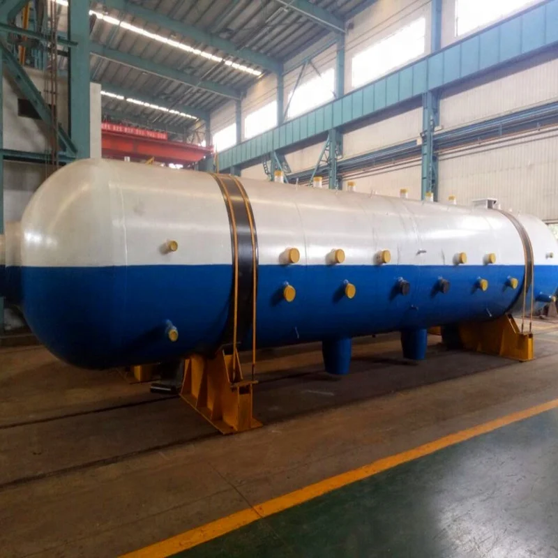 Boiler Drum for Separating Steam and Water