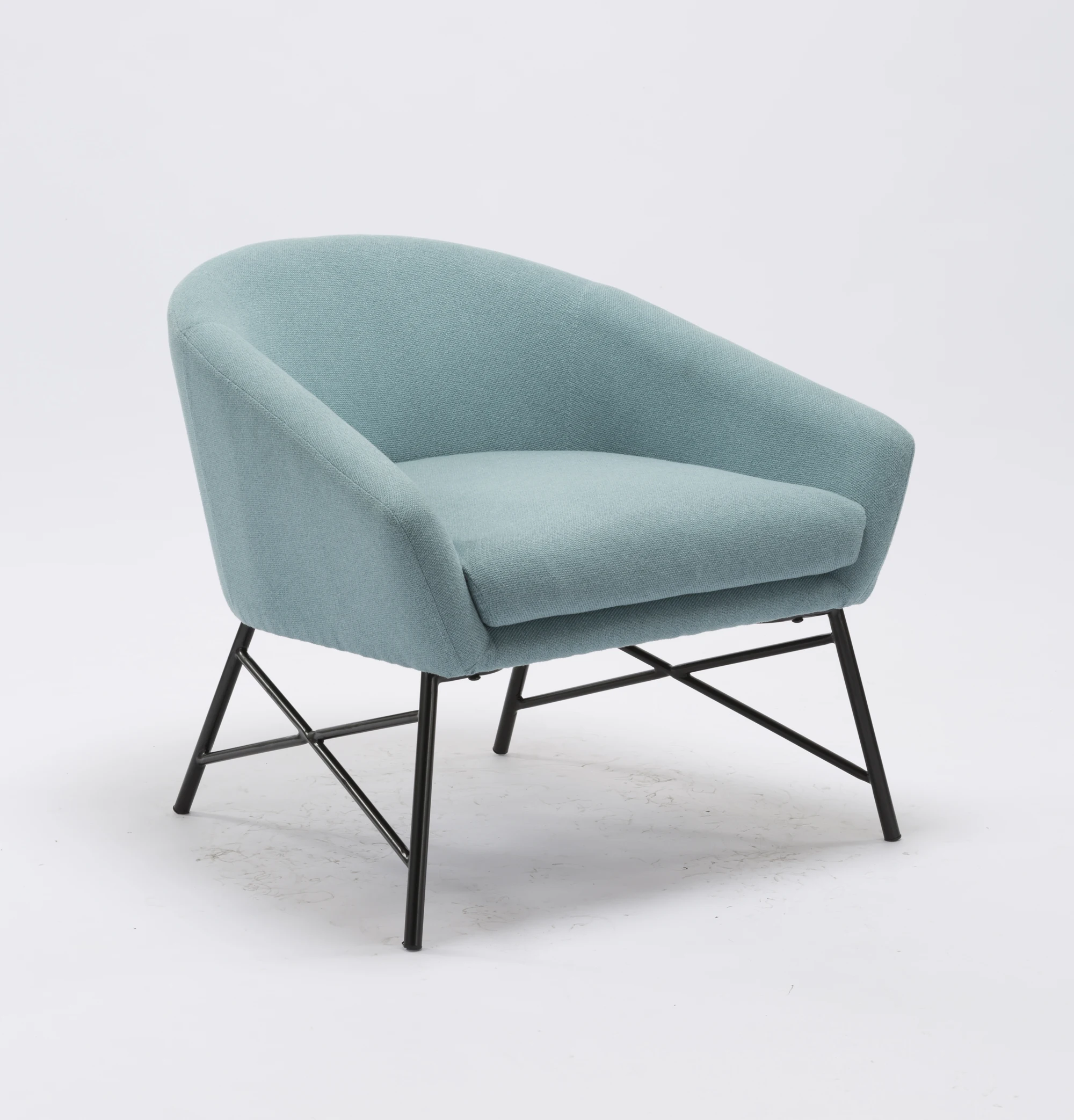 blue accent chair chaise