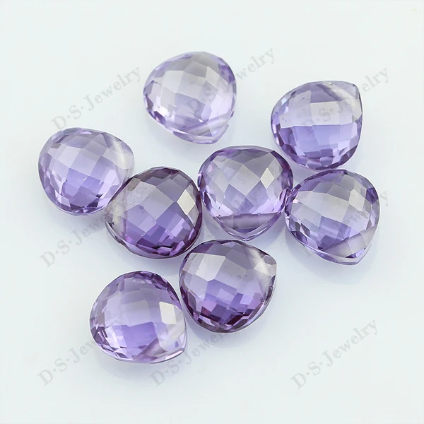 Synthetic Corundum Alexandrite Gemstones Color Changing