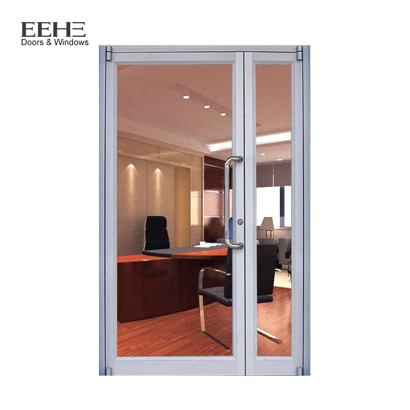 Soundproof Two Way Mirror Glass Interior Mom and Son Doors
