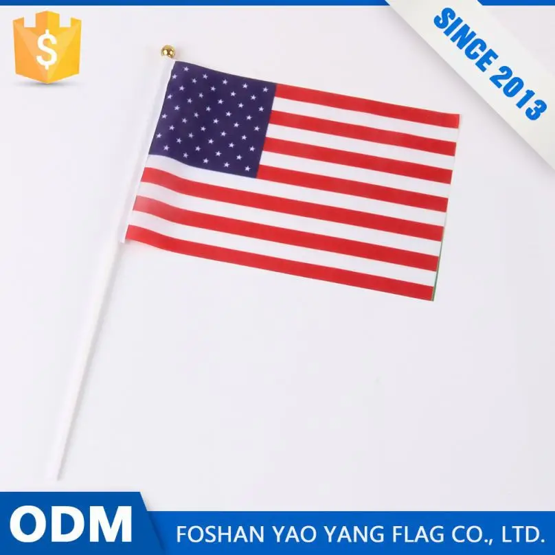 Oem На Продвижение Дешевые 100D Полиэстер Флаг День