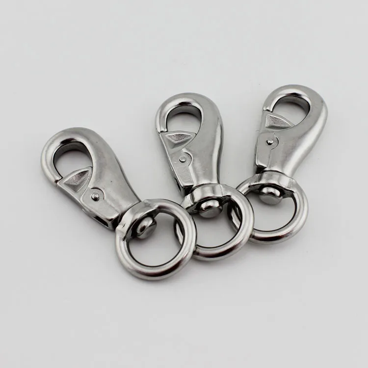 Heavy Duty Safety Snap Clip Eye Bolted Bull Swivel Spring Snap Hook ...