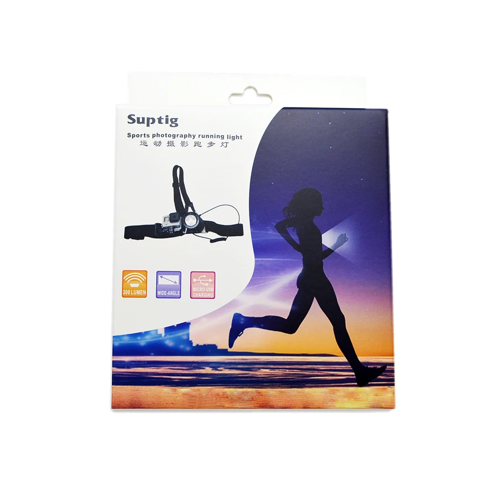 Suptig Running Light, 3 Modes de luminosité, Batterie Au Lithium