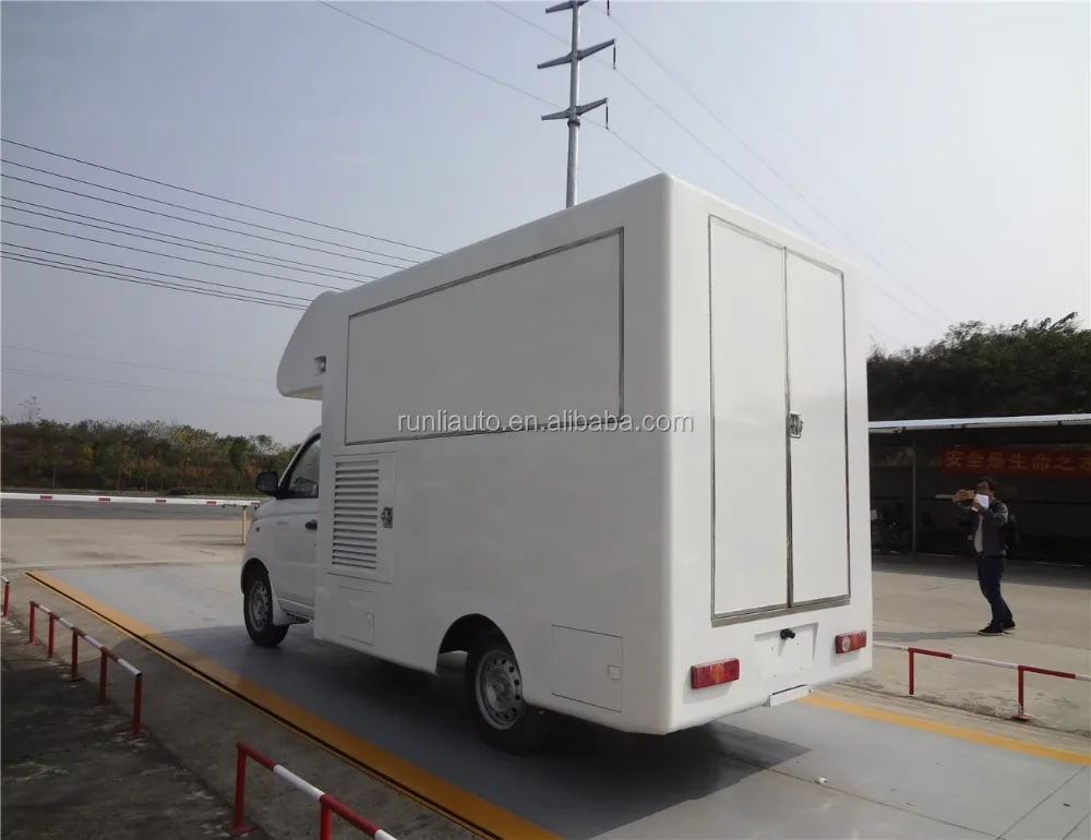 
 2018 горячий экспорт в KZ FOTON 4x2 фургон для фаст-фуда фургон для продажи  