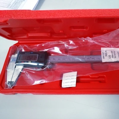 Оптовая продажа, низкая цена, цифровой Пластиковый штангенциркуль из нержавеющей стали для часов 150 мм, 200 мм, 300 мм