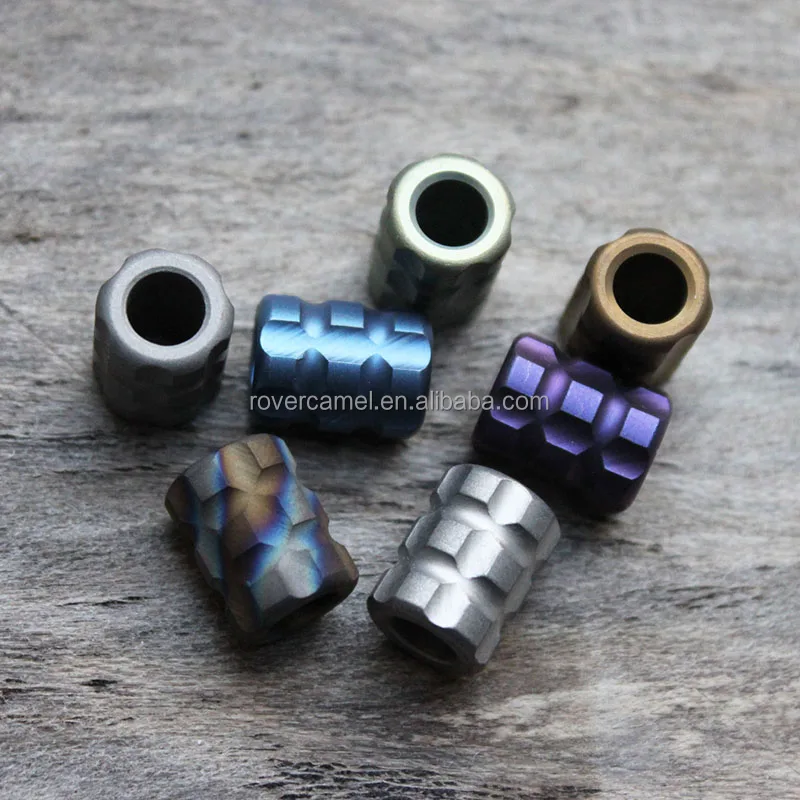 
Титановый кордовый стопор нож Веревка замок нож подвеска 