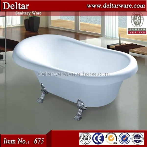 corner clawfoot tub