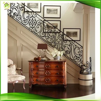 Modern Wrought Iron Stair Railings Interior: Enhance Your Staircase